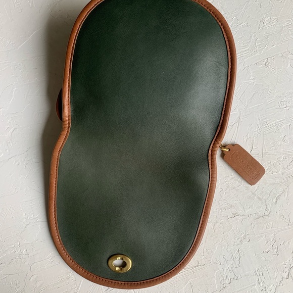 Spectator Mini Bag (6825) in Forest/Tabac | Vintage Coach Crossbody Shoulder Bag - Picture 7 of 15